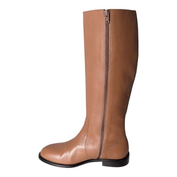 J CREW Quinn Tall Leather Riding Boot Size 6 - Picture 6 of 9